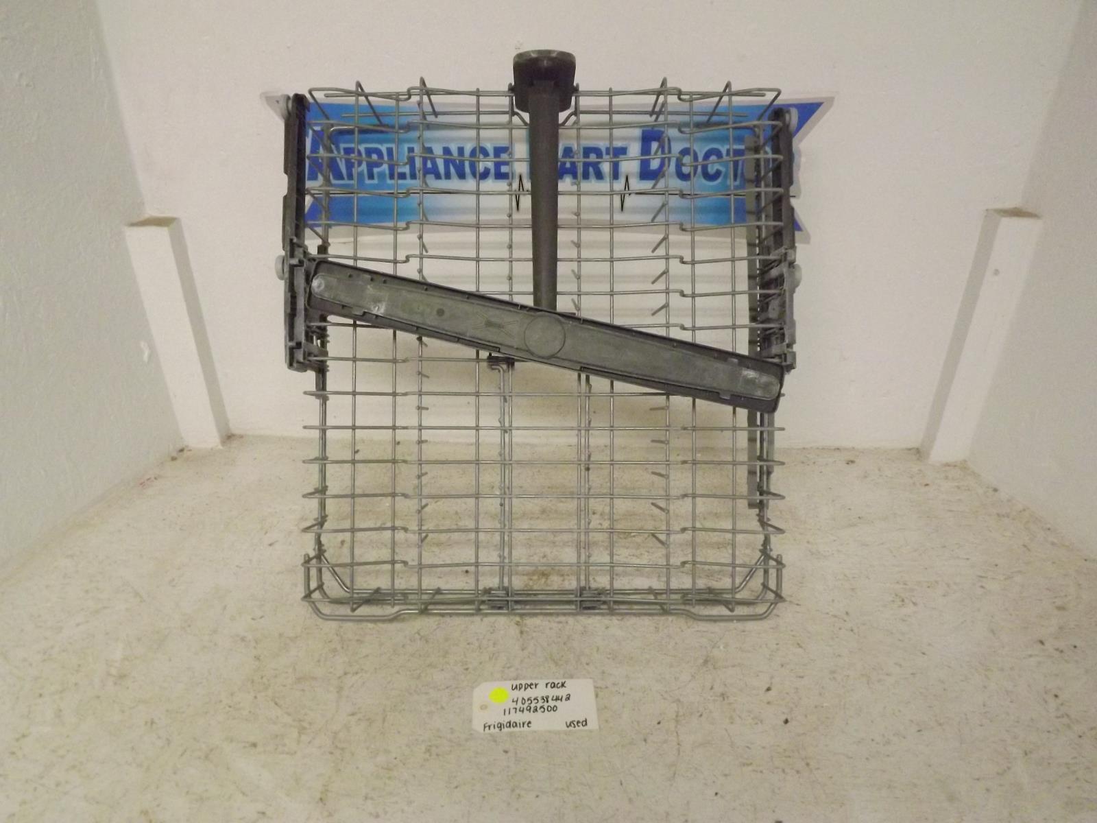 Frigidaire Dishwasher 405538442 117492500 Upper Rack Used Frigidaire Dishwasher 405538442 117492500 Upper Rack Used